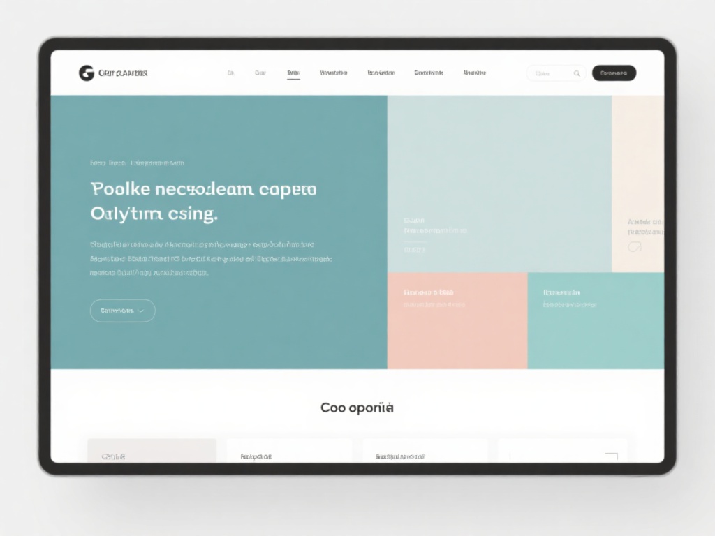 网站的色彩搭配也是一大亮点。通过柔和不刺眼的设计风
