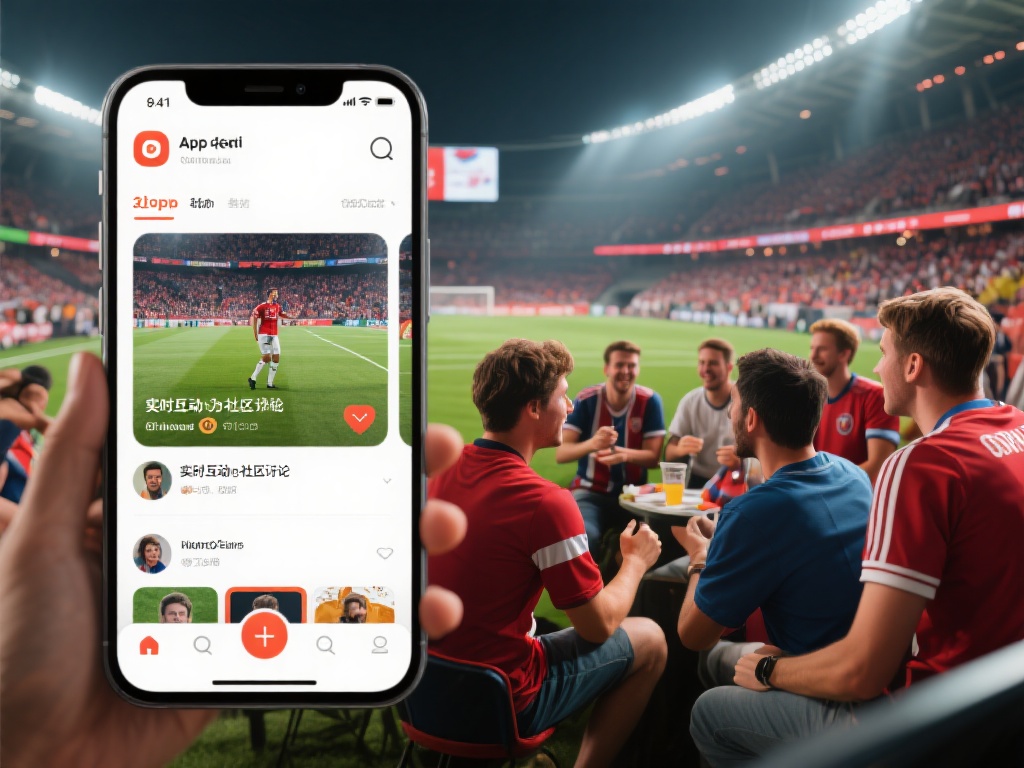 实时互动与社区交流
如果您喜欢与其他球迷分享观赛